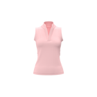 Sporty Chic Golf Shirt Sleeveless