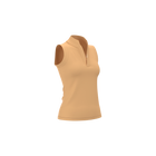 Sporty Chic Golf Shirt Sleeveless