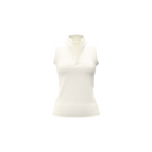 Sporty Chic Golf Shirt Sleeveless