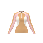 Glam Flair Golf Shirt Long Sleeve