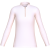 Long Sleeve Ruffle Collar Golf Shirt