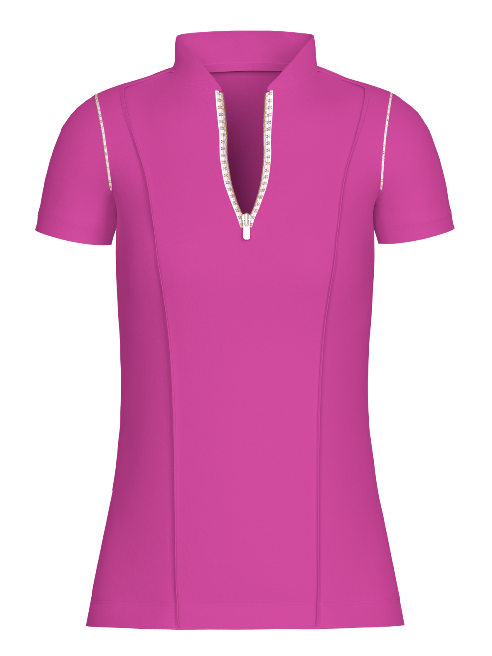 Purple Sun Safe Short Sleeve Golf Shirt