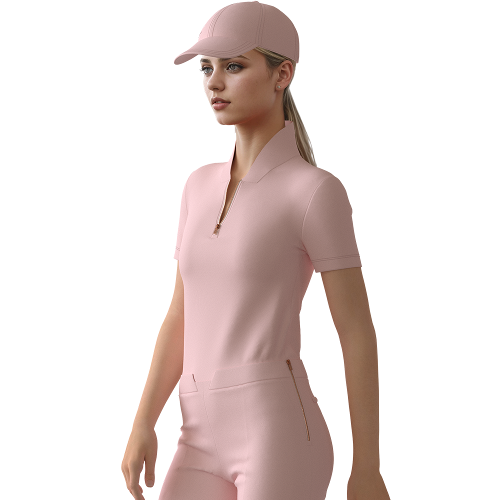 Sleek Golf Shirt Short Sleeve