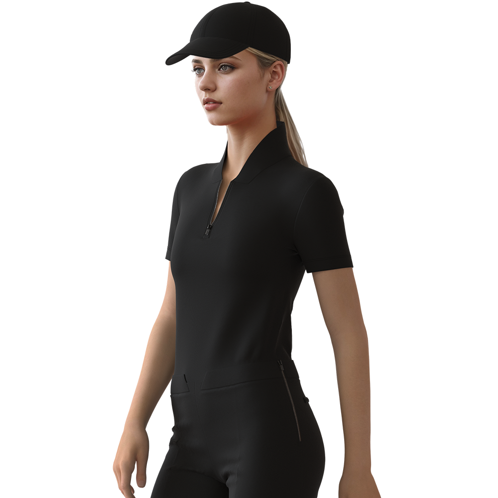 Sleek Golf Shirt Short Sleeve