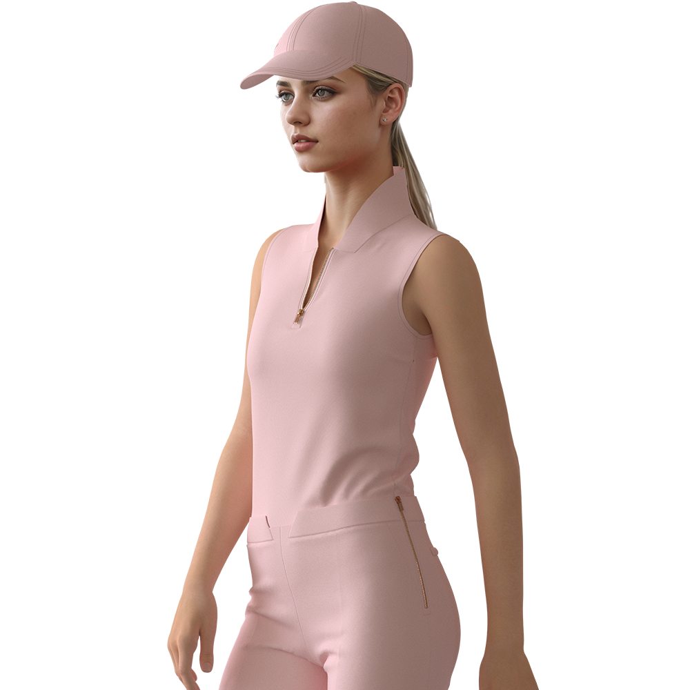 Sleek Golf Shirt Sleeveless