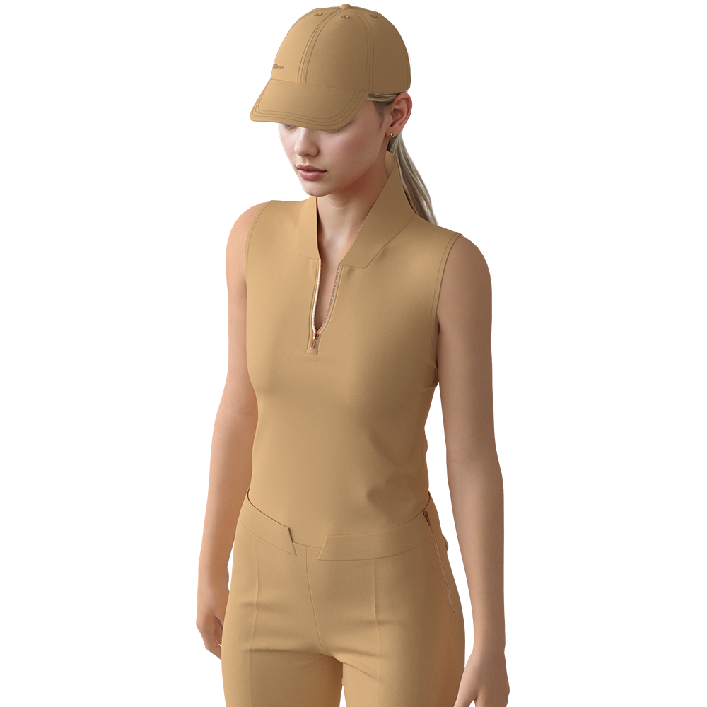 Sleek Golf Shirt Sleeveless