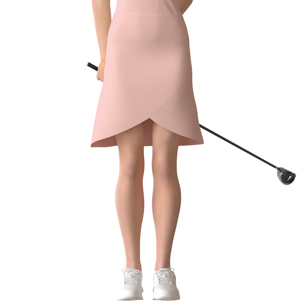 Poise Golf Skort Short Above the Knee