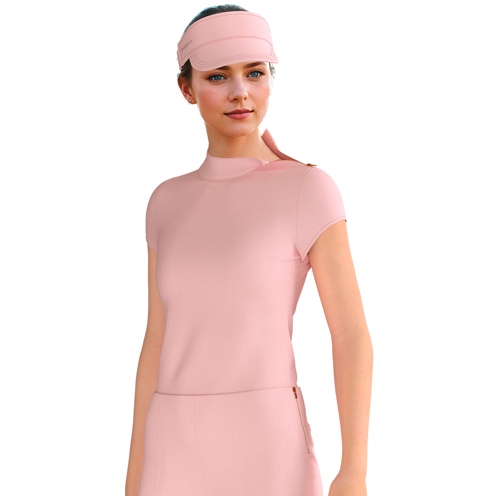 Athluxury Golf Shirt Cap Sleeve Women
