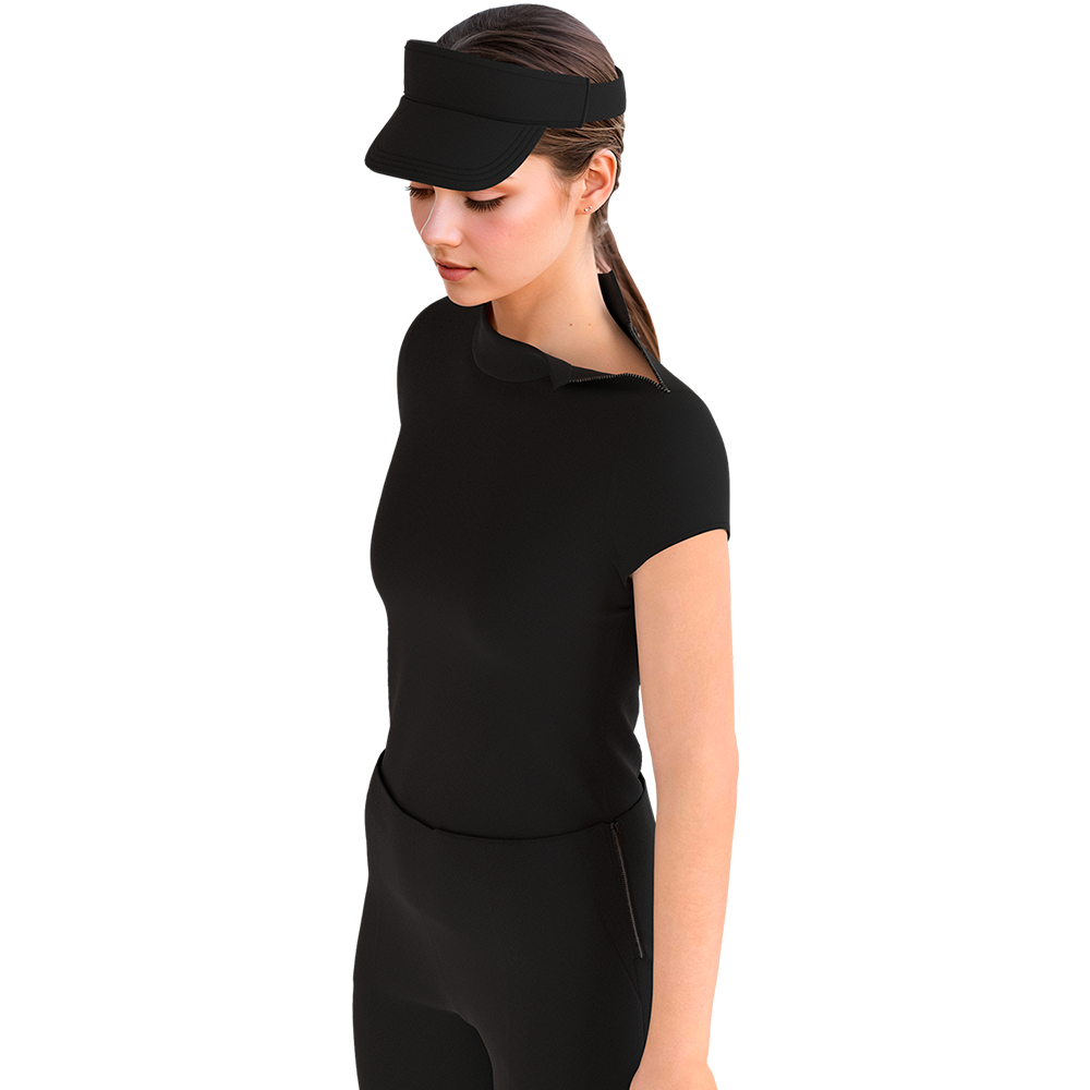 Athluxury Golf Shirt Cap Sleeve Women
