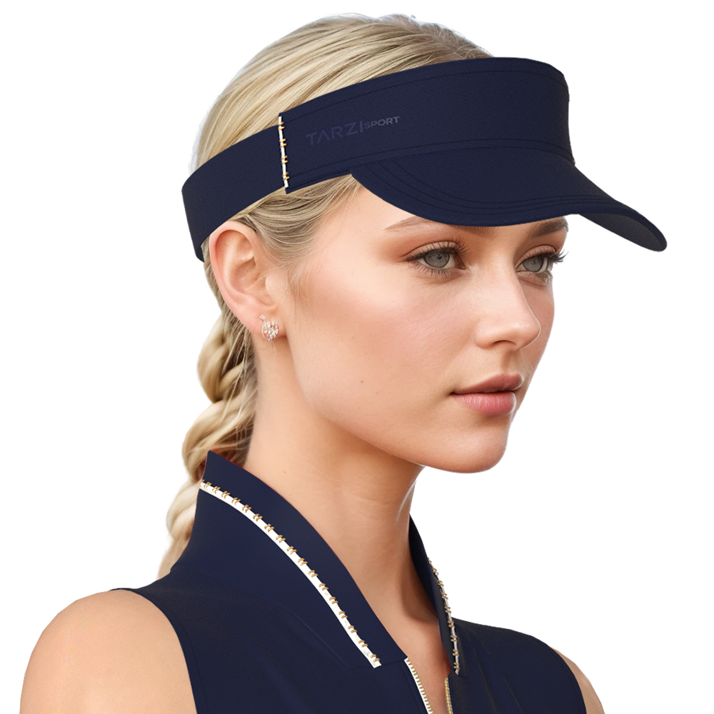 The Artisan Golf Visor with Signature Chains