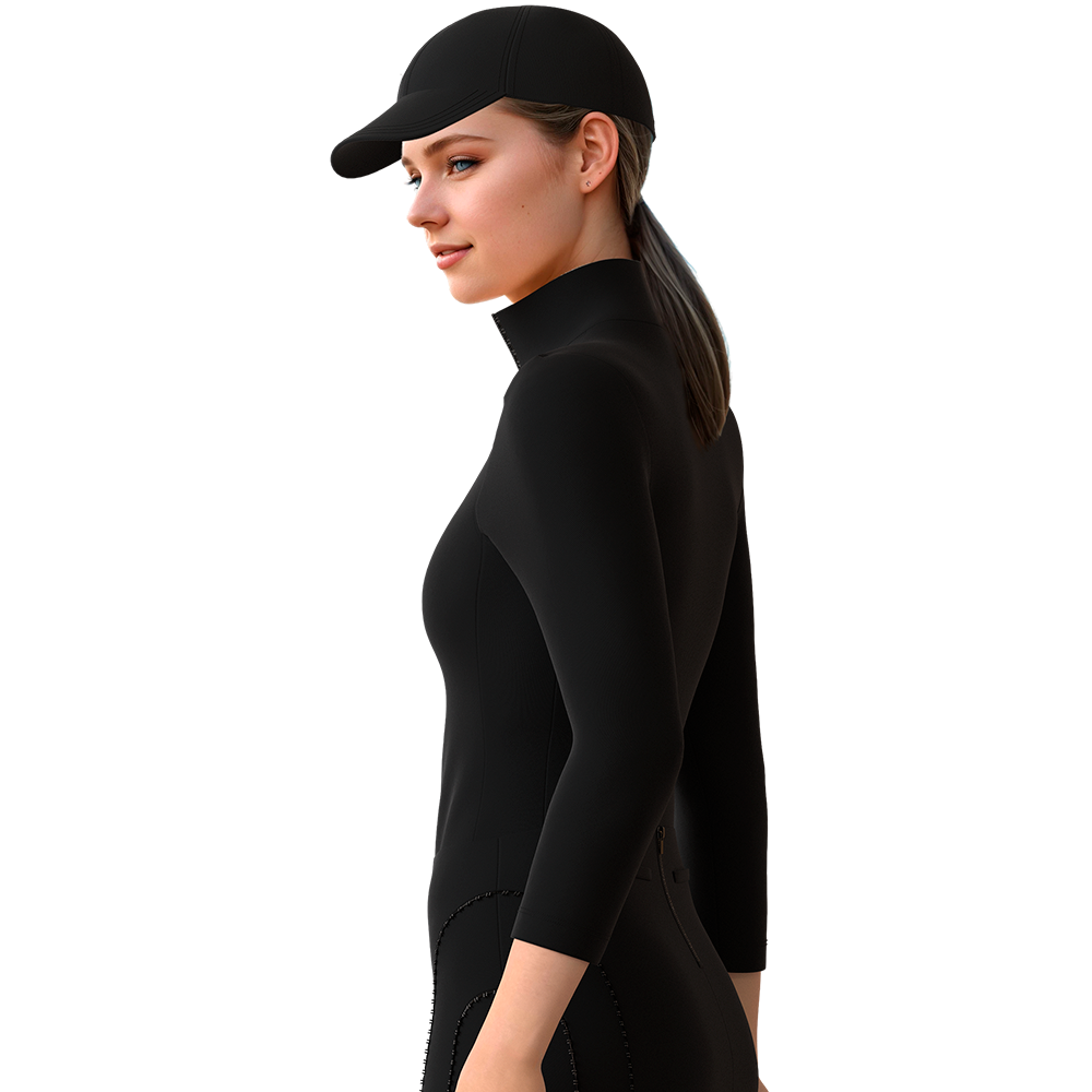 The Riviera Golf Shirt 3/4 Sleeve