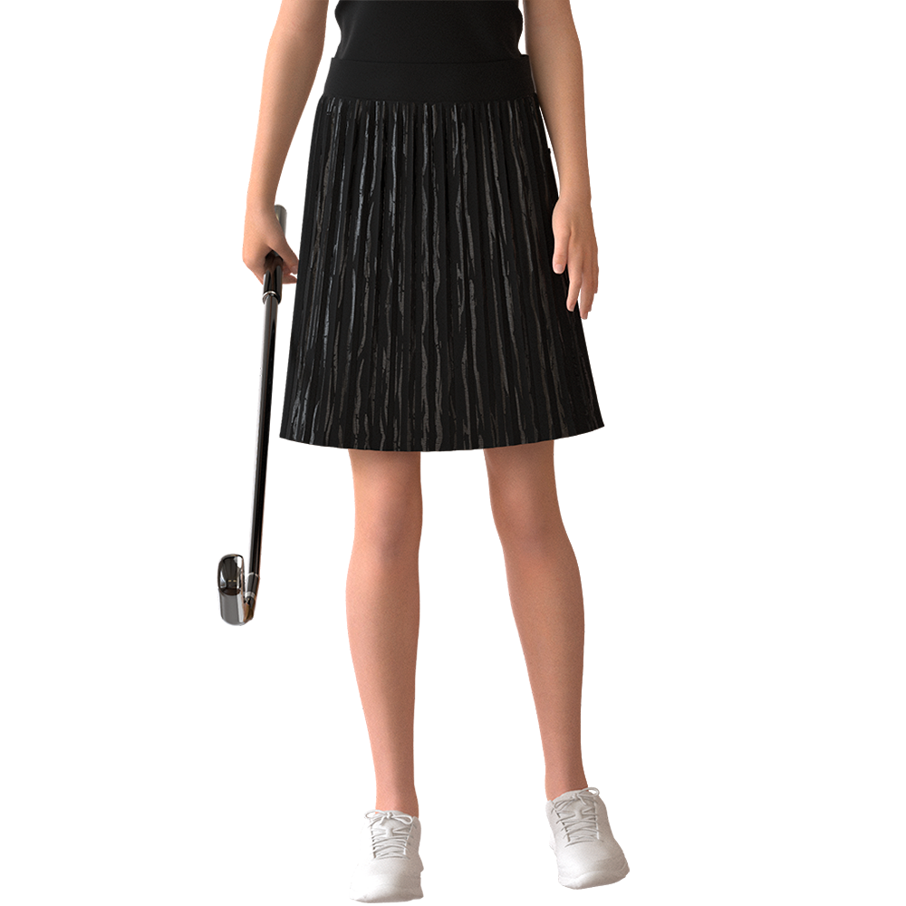 Runway Gleam Golf Skort Above The Knee