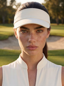 Essential Tarzi Cap + Visor - Pearl
