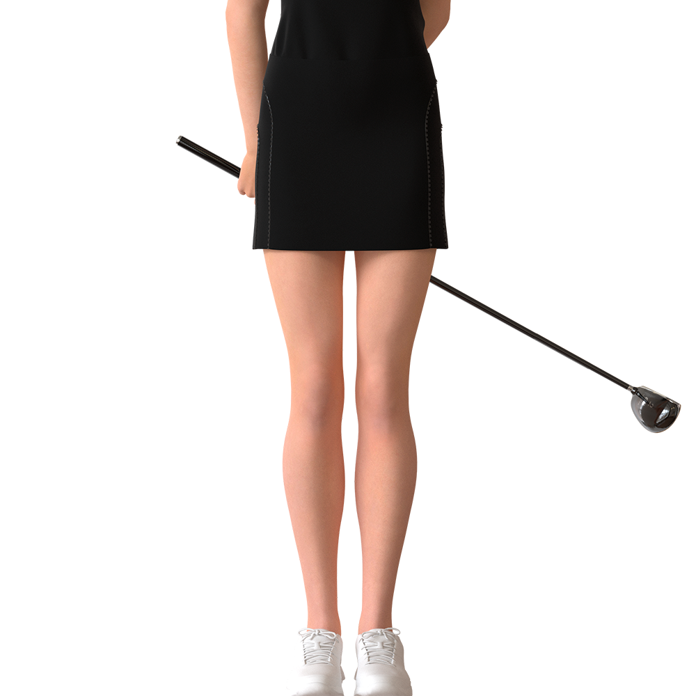 The Coastal Chic Golf Skort