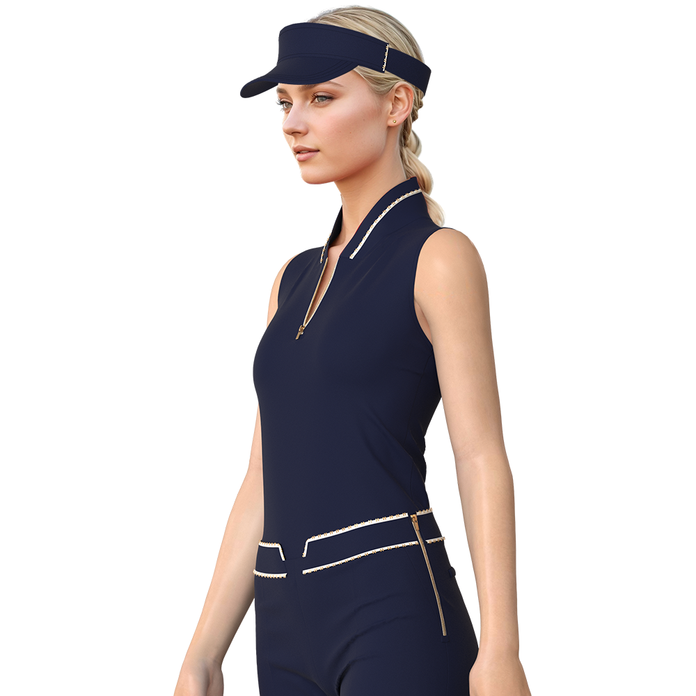 Streamlined Golf Shirt Sleeveless