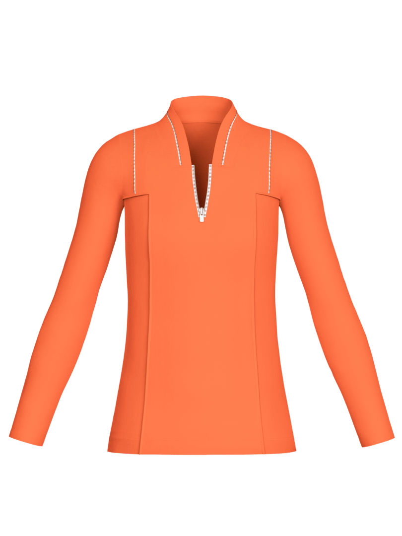 Long Sleeve Golf Shirt I Women's Golf Apparel I TARZI SPORT