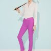 Pink Womens Golf Pants