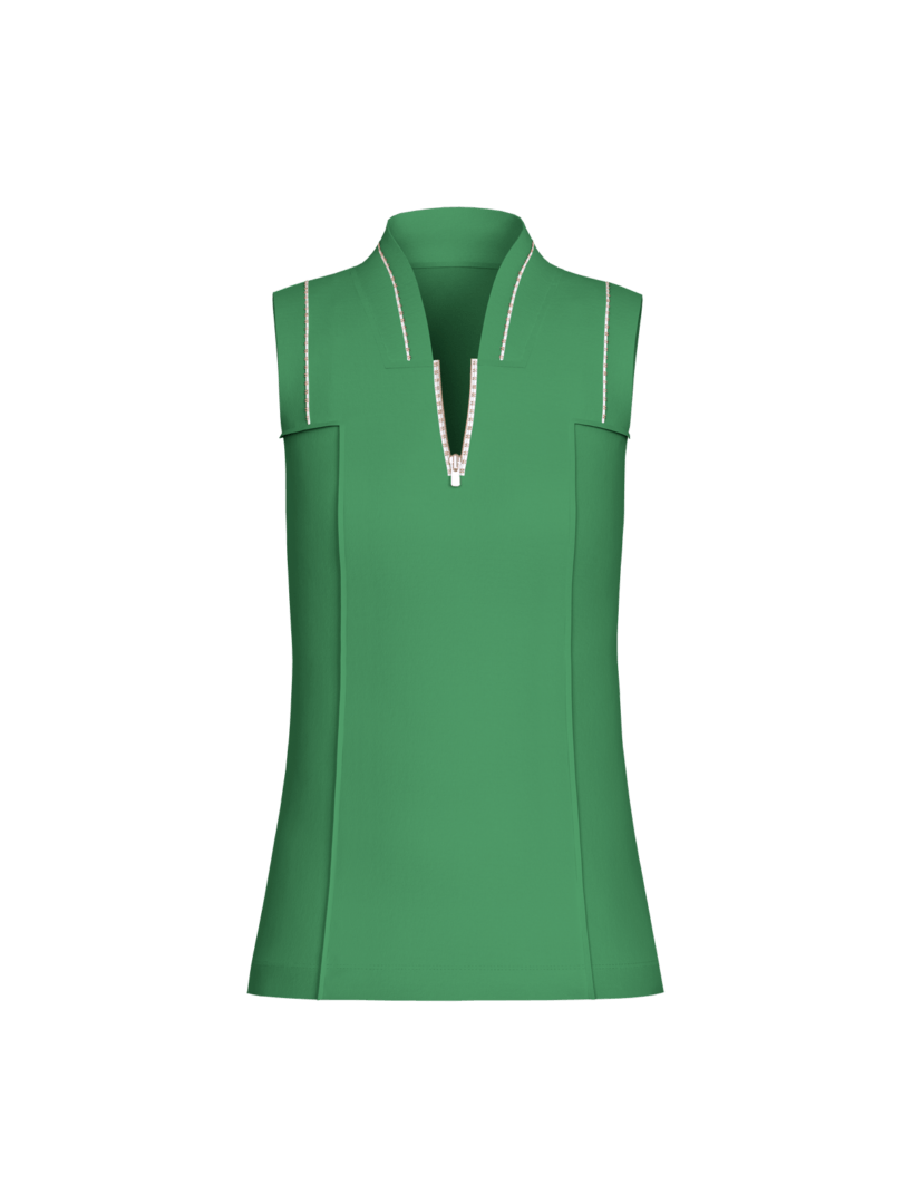 womens green golf shirt