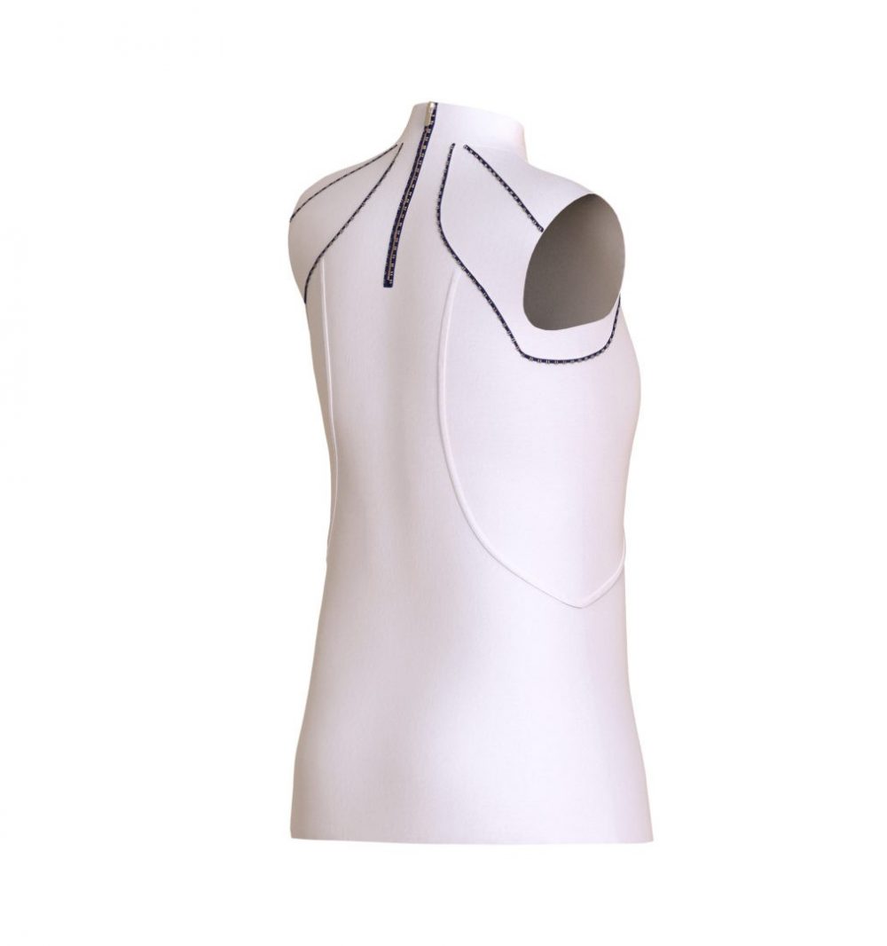 Sleeveless Retro Golf Shirt