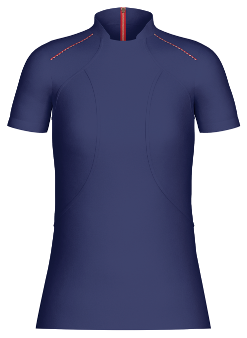 Fashionable short sleeve golf shirt