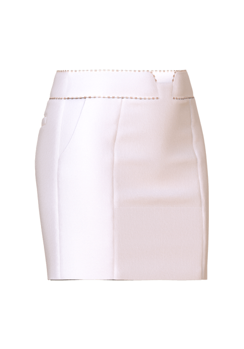 Short length stylish golf skirt