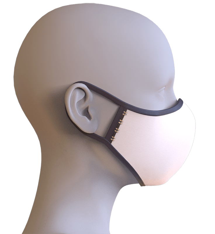 Antimicrobial Cloth Mask with Rudolf SILVERPLUS® Protection