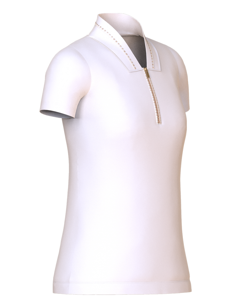 Short Sleeve Golf Shirt I Women's Golf Clothes I TARZI SPORT