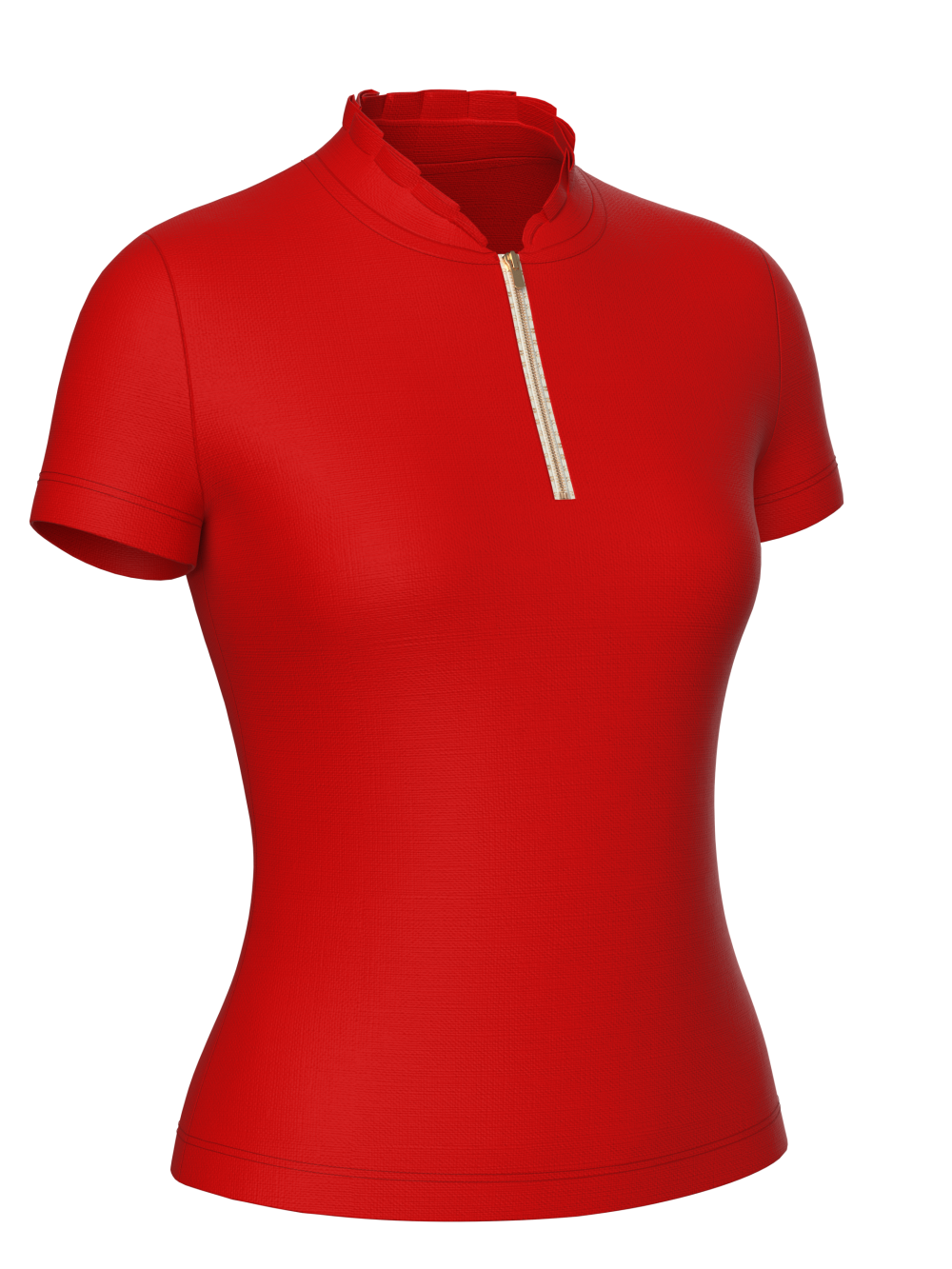 CHAMBERY_Signature Golf Shirt with short sleeves